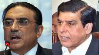 President Asif Ali Zardari and Prime Minister Raja Pervez Ashraf