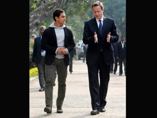 David Cameron Aamir Khan