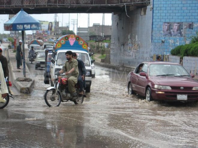 گلگت بلتستان اور خیبر پختونخوا کے مختلف علاقوں میں بارش