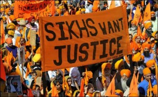 Sikhs Protest