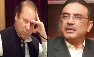 Asif Zardari and Nawaz Sharif