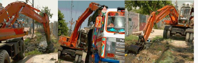 شاہ فیصل کالونی کے تمام علاقوں میں برساتی نالوں کی صفائی کے حوالے سے بھاری مشنری اور افرادی قوت کے ذریعے ہنگامی بنیادوں پر جاری ہے