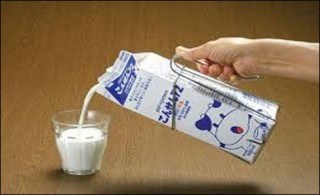 Tetra pack milk