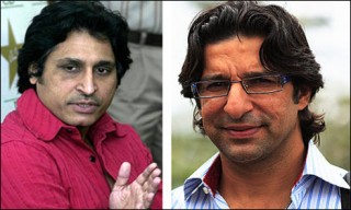 Wasim Akram - Ramiz Raja