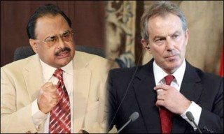 Altaf Hussain and Prime Minister Blair