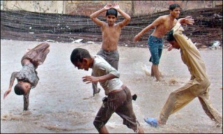 Different cities Lahore Rain