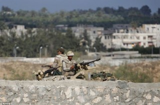 Egyptian Army Firing