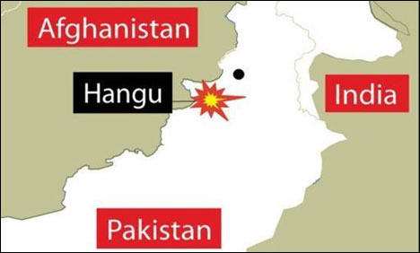 ہنگو : سپین خاوری کے علاقے میں ایک گھر دھماکا خیز مواد سے تباہ