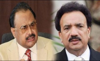 Altaf Hussain, Rehman Malik