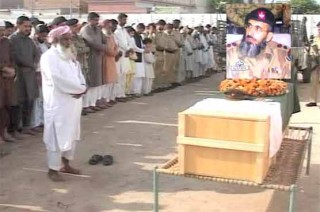 Col. Mustafa Shaheed buried