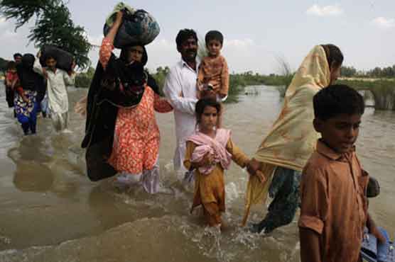 نارووال اور پسرور میں درجنوں دیہات سیلاب میں گھر گئے
