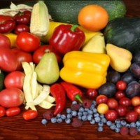 Vegetables, fruit