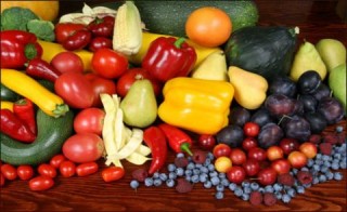 Vegetables, fruit