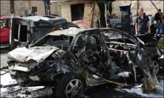 Damascus Car Bomb Blast