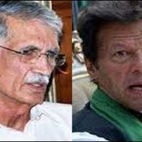 Imran Khan and Pervez Khattak