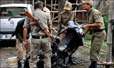 بھارتی ریاست منی پورمیں بم دھماکے سے 9 افراد ہلاک اور 21 زخمی