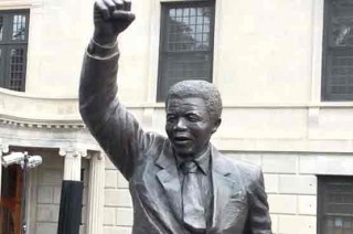 President Nelson Mandela statue