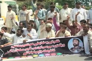 Transporters protest