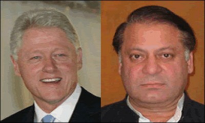 Bill Clinton, Nawaz Sharif