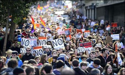 Madrid Protest