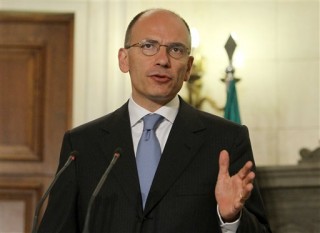 Prime Minister Enrico Lying