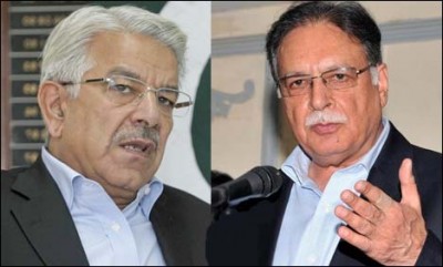 Khawaja Asif, Pervez Rashid