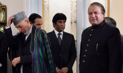 Nawaz Sharif, Hamid Karzai