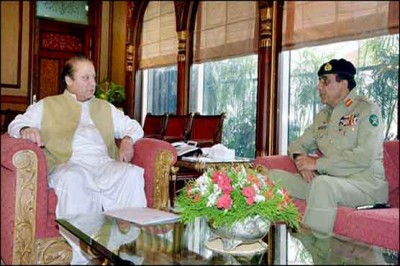 Nawaz Sharif, Kayani