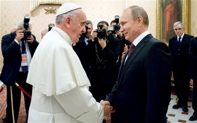 Pope Francis, Putin