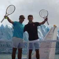 Rafael Nadal and Novak Djokovic