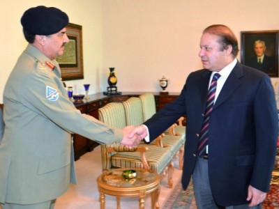 Nawaz Sharif, Raheel Sharif