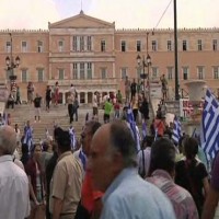 Parliament Demonstrating