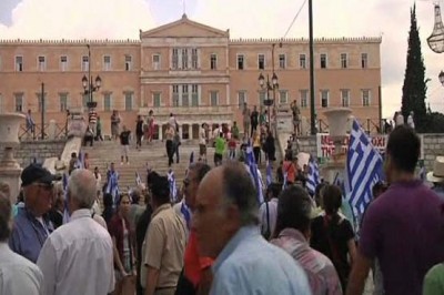 Parliament Demonstrating