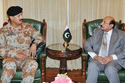 DG Rangers, Sindh Chief Minister