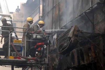 New Delhi Market Fire