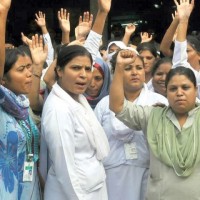 Nurses Protest