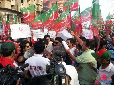 PTI Protest