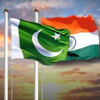 Pakistan, India Flag