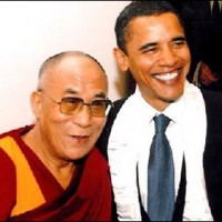 Barack Obama, Dalai Lama