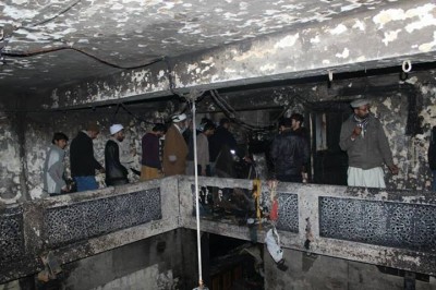 Imam Bargah Burned In Rawalpindi