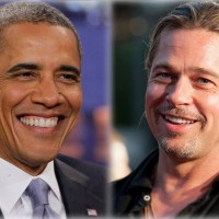 Obama, Brad Pitt