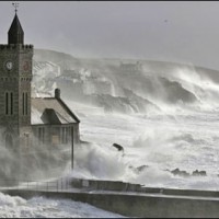 Strom On Beach