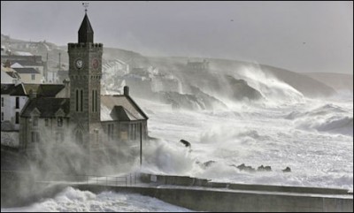 Strom On Beach