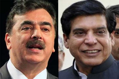 Yousuf Raza Gilani, Pervez Ashraf