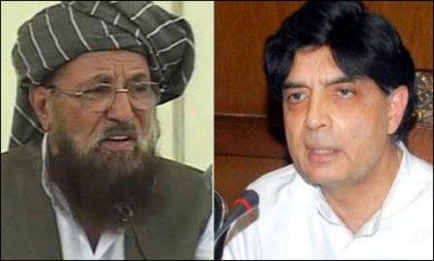 Chaudhry Nisar, Maulana Sami ul Haq