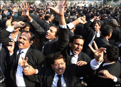 Lawyer Protest