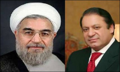 Nawaz Sharif ,Hassan Rohani