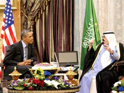 Obama King Abdullah Meeting