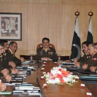 Raheel Sharif, Corps Commander Meeting