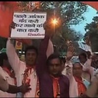 Shiv Sena Protest